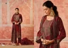Dainaa By Kilory Pure Muslin Digital Printed Top With Bottom Dupatta